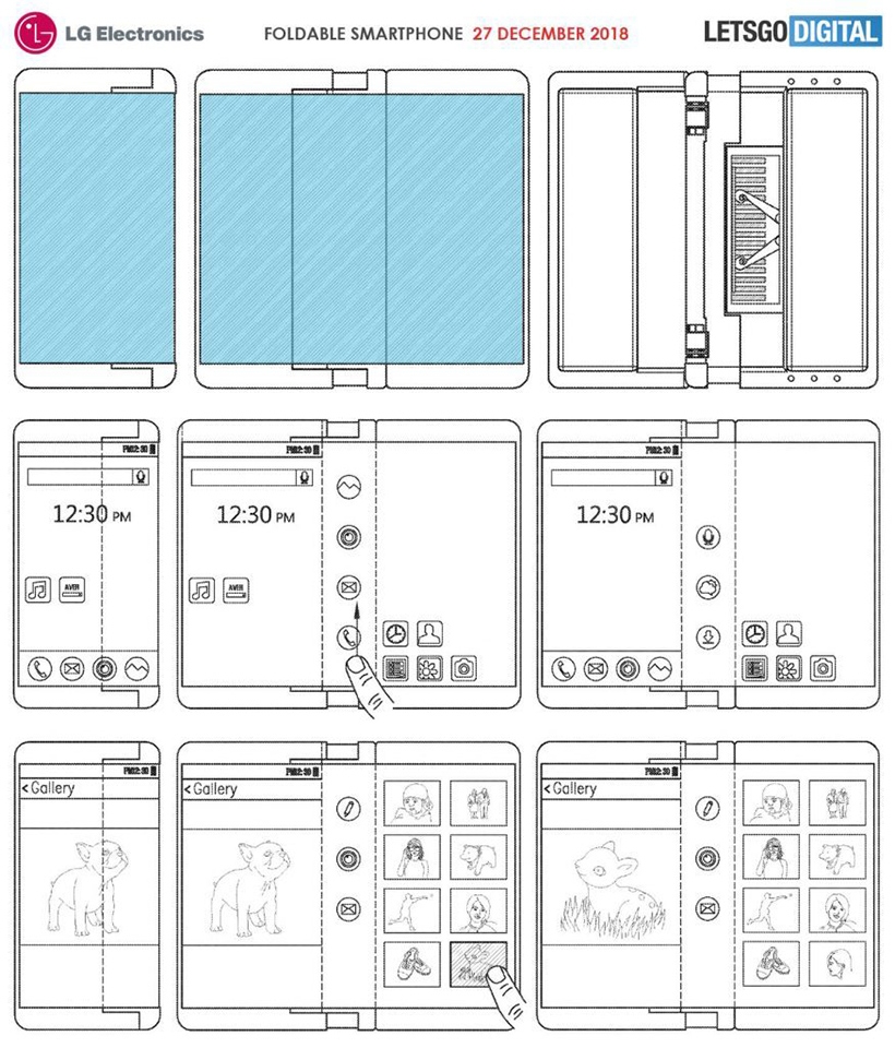 Smartphone màn hình gập LG (ảnh 3) Smartphone màn hình gập LG (ảnh 3)