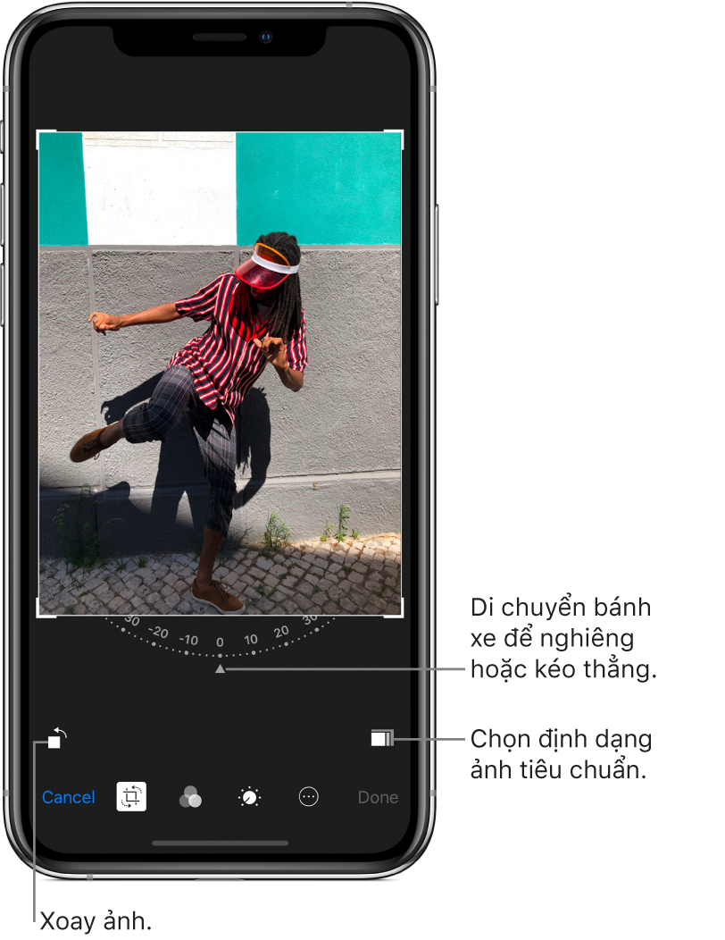 Sửa ảnh và video trên iPhone