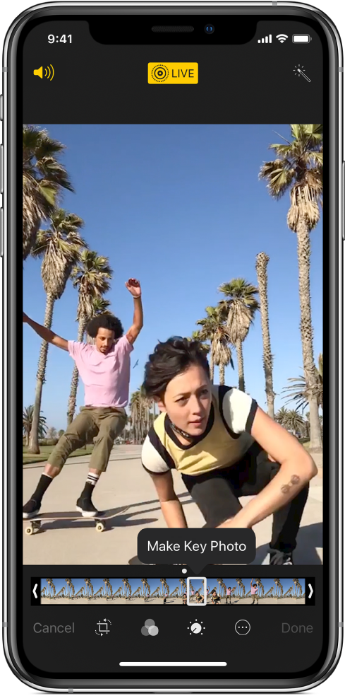Sửa ảnh và video trên iPhone