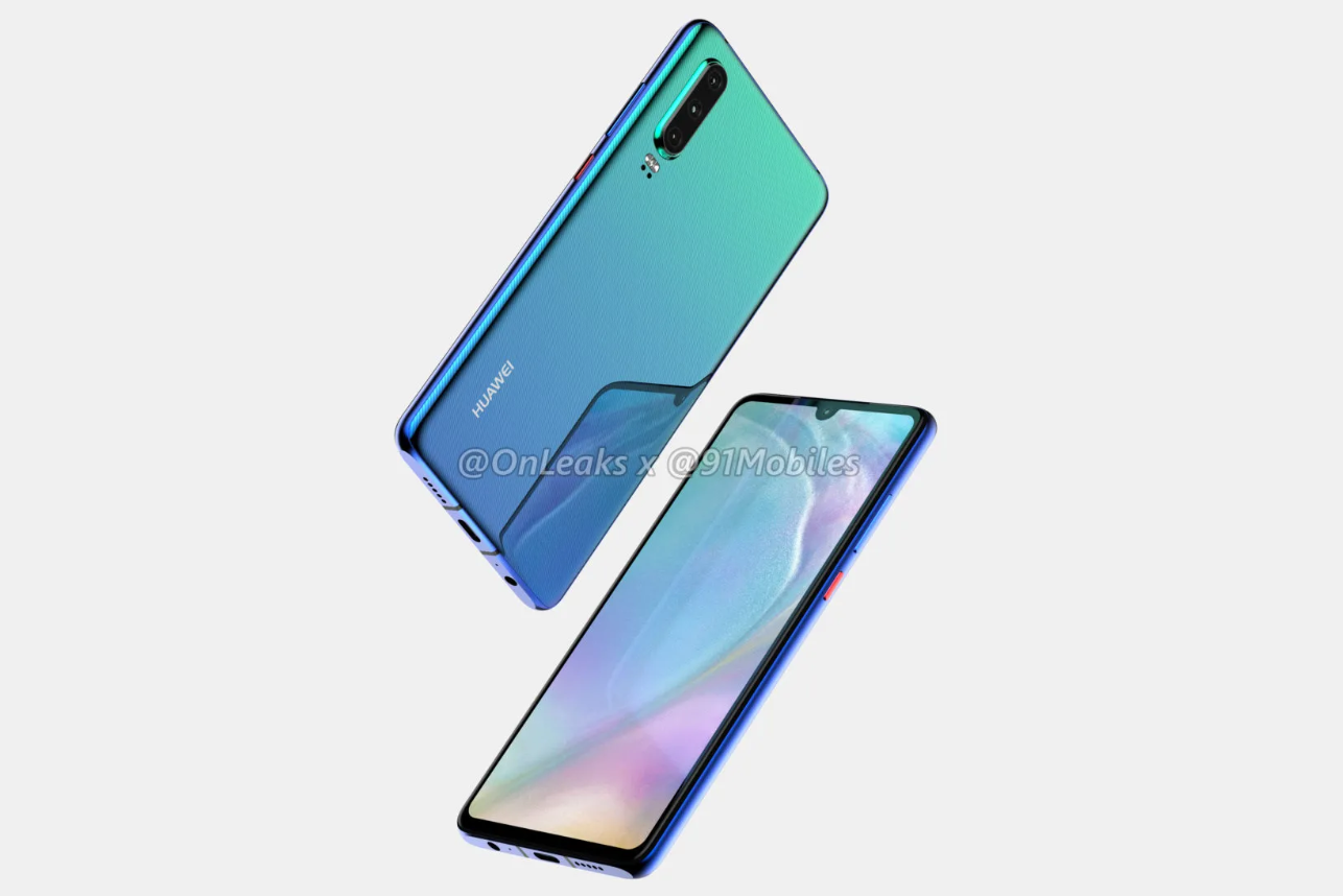 Ảnh render Huawei P30 (ảnh 3) Ảnh render Huawei P30 (ảnh 3)