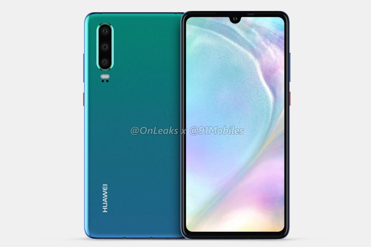 Ảnh render Huawei P30 (ảnh 1) Ảnh render Huawei P30 (ảnh 1)