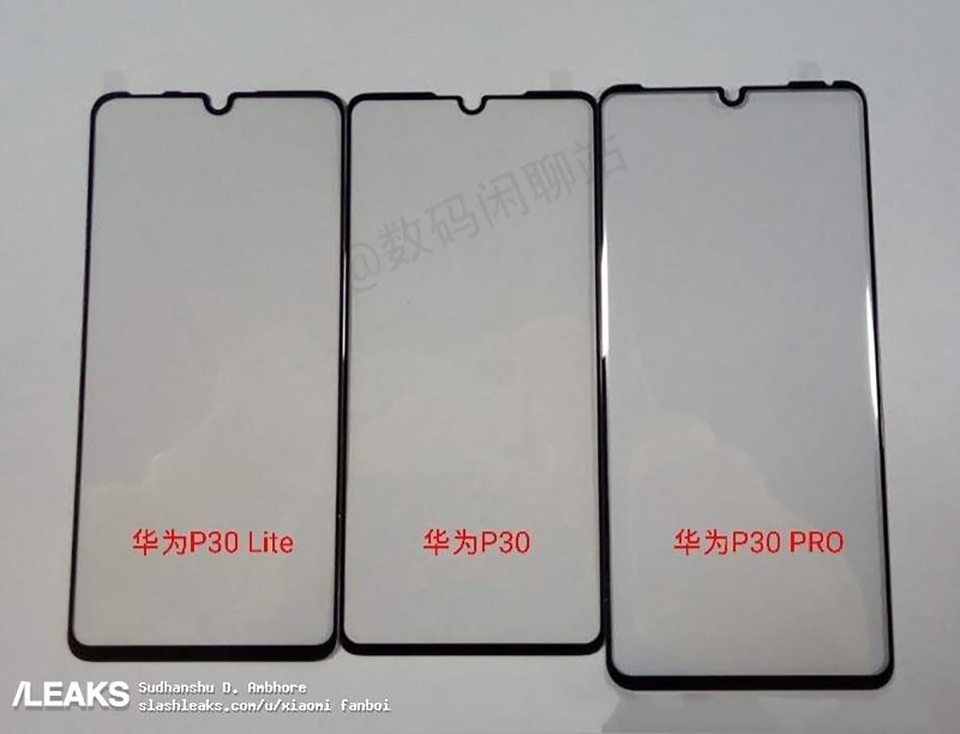 Miếng dán màn hình của bộ ba Huawei P30 Miếng dán màn hình của bộ ba Huawei P30