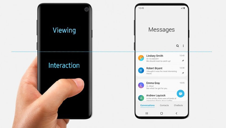 Thiết kế Galaxy S10 (ảnh 1)