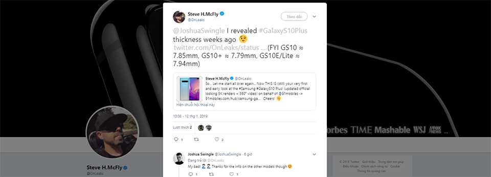 Galaxy S10+ Galaxy S10+