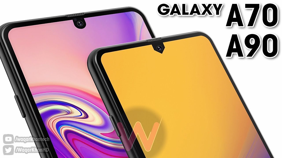 Concept Galaxy A70 và A90