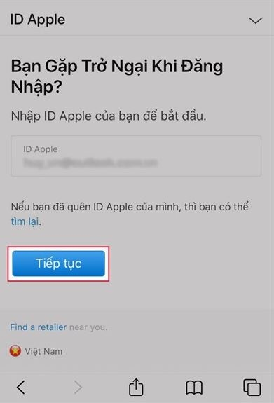 Phải làm sao khi quên mật khẩu ID Apple? 3