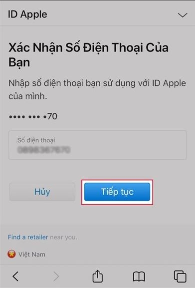 Phải làm sao khi quên mật khẩu ID Apple? 6