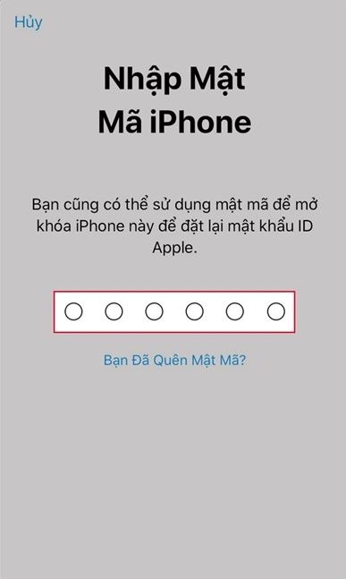 Phải làm sao khi quên mật khẩu ID Apple? 8