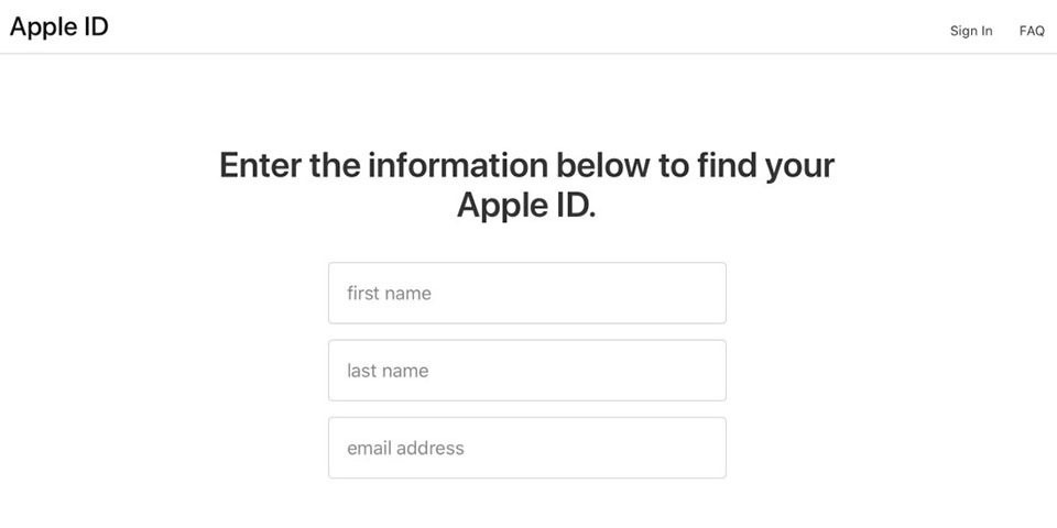 Nếu bạn quên email Apple ID, cần làm gì? Nếu bạn quên email Apple ID, cần làm gì?