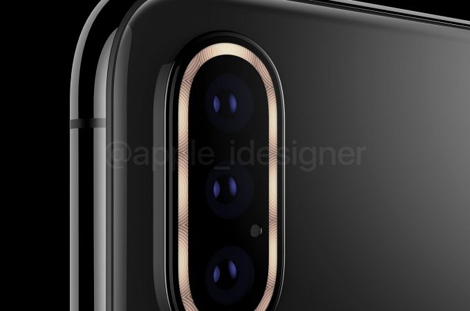 iPhone XI xuất hiện cực ấn tượng với đèn flash vòng quanh 3 camera