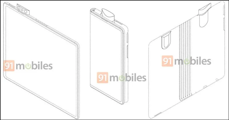 Bằng sáng chế mới của OPPO về smartphone màn hình gập (ảnh 1) Bằng sáng chế mới của OPPO về smartphone màn hình gập (ảnh 1)