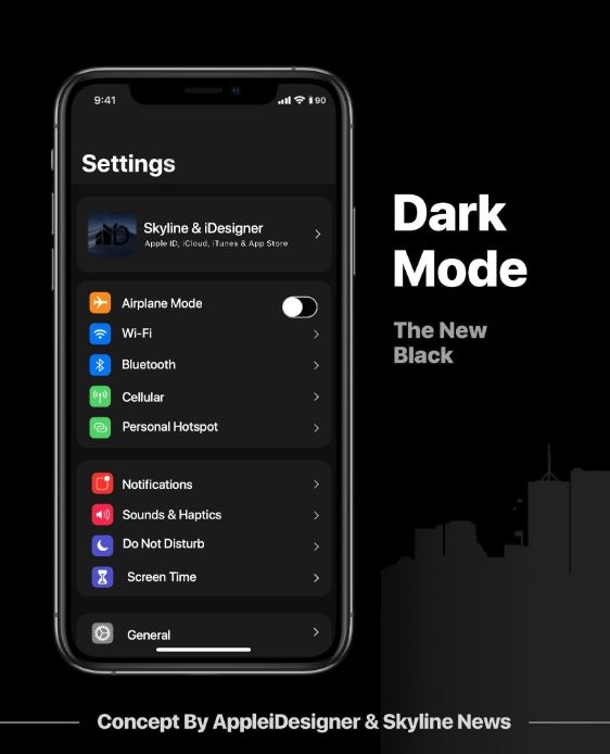 Ngắm giao diện tuyệt đẹp của Darkmode trên phiên bản iOS 13 2