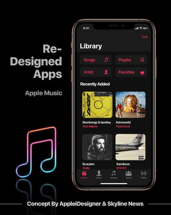 Ngắm giao diện tuyệt đẹp của Darkmode trên phiên bản iOS 13 5