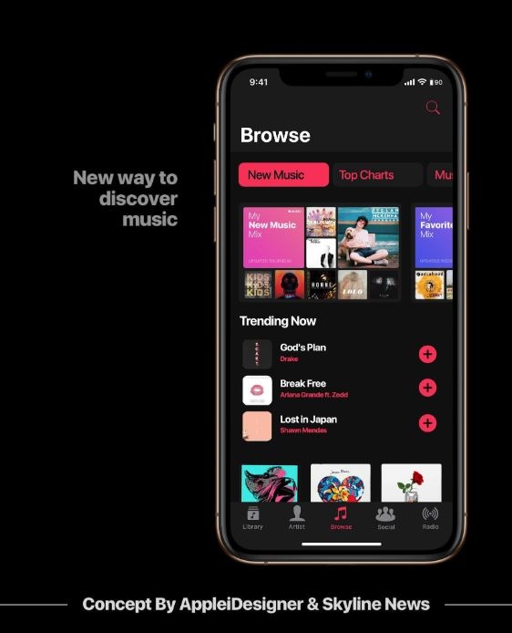 Ngắm giao diện tuyệt đẹp của Darkmode trên phiên bản iOS 13 6
