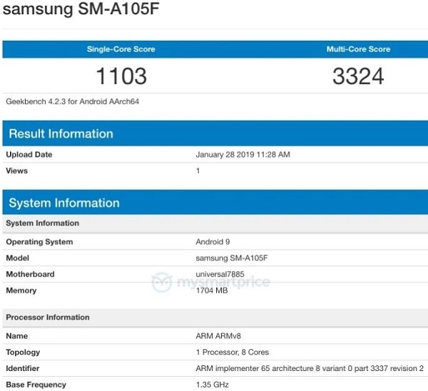 Galaxy A10