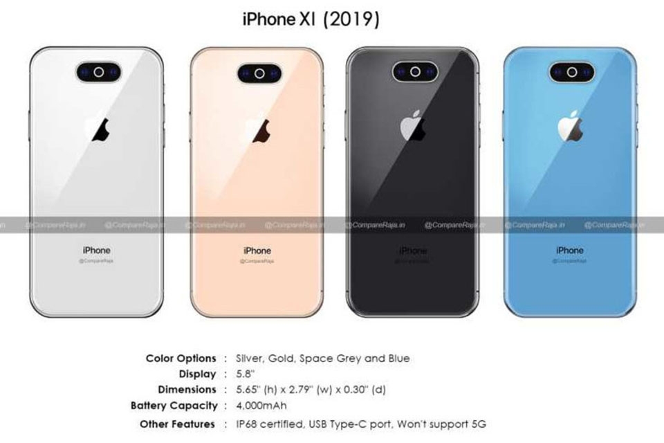 Rò rỉ thông tin iPhone XI