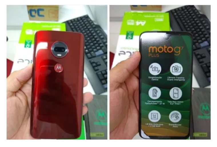 Moto G7 rò rỉ hình ảnh thực tế