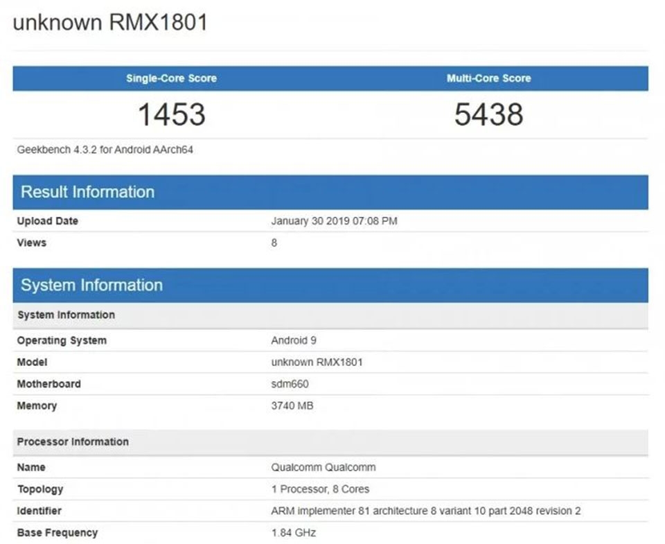 Realme 2 Pro sắp được cập nhật Andrroid 9 Pie