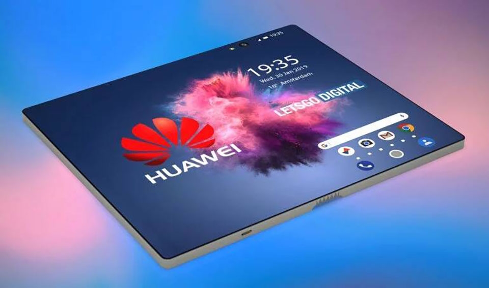 Smartphone màn hình gập của Huawei (ảnh 3) Smartphone màn hình gập của Huawei (ảnh 3)