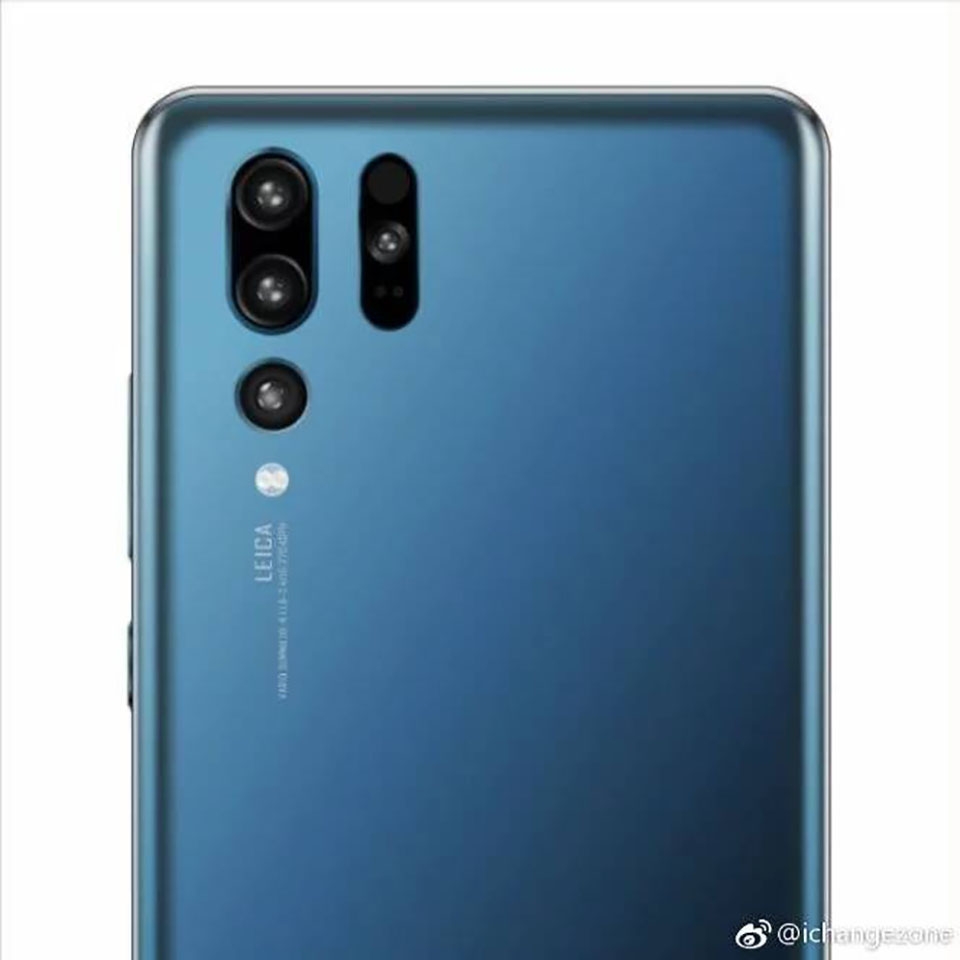 Huawei P30 lộ ảnh render Huawei P30 lộ ảnh render