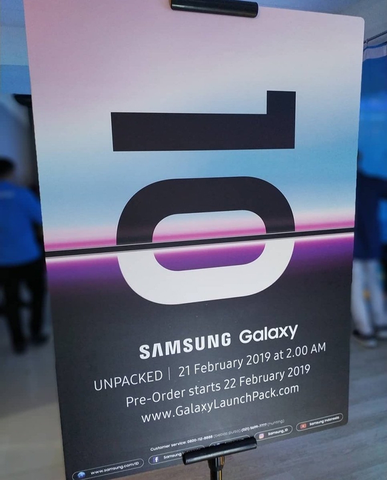 Ngày dặt hàng Galaxy S10 Ngày dặt hàng Galaxy S10