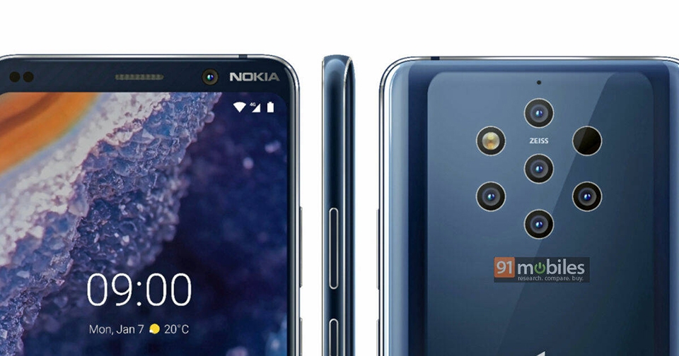 Ảnh báo chí Nokia 9 PureView (ảnh 1)