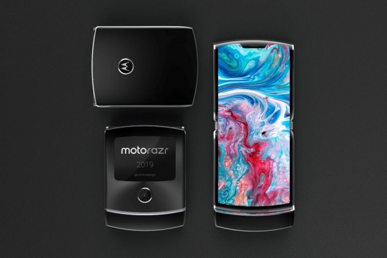 Ý tưởng Moto Razr hồi sinh với công nghệ màn hình gập 5