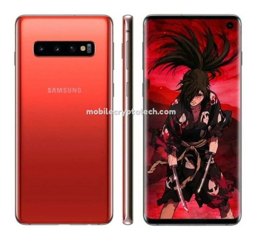 Rò rỉ Galaxy S10 phiên bản màu Cinnabar Red cực đẹp mắt