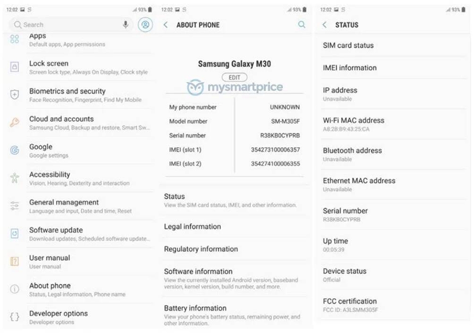 Galaxy M30 đạt chứng nhận FCC (ảnh 1) Galaxy M30 đạt chứng nhận FCC (ảnh 1)