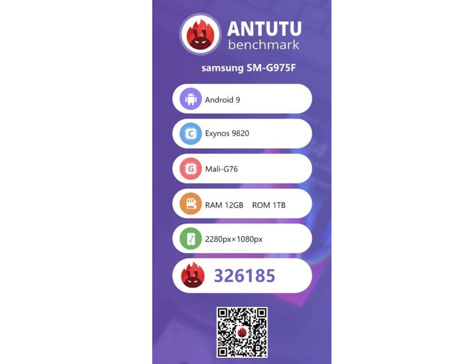 Galaxy S10 + với 12GB RAM và 1TB lưu trữ xuất hiện trên AnTuTu và Geekbench