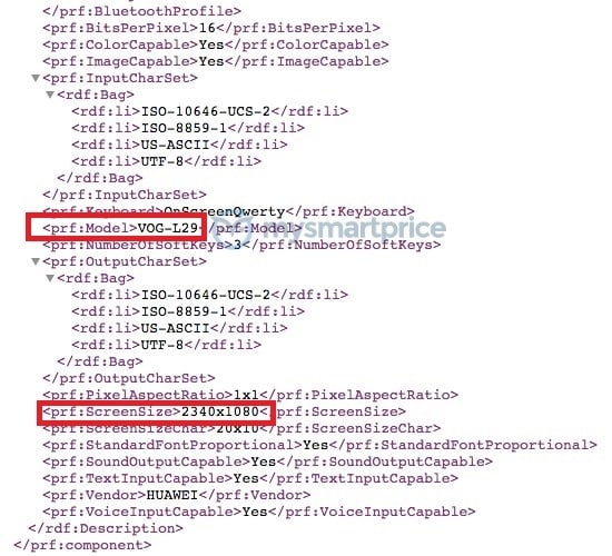 Huawei P30 và P30 Pro rò rỉ thông số cấu hình 3 Huawei P30 và P30 Pro rò rỉ thông số cấu hình 3