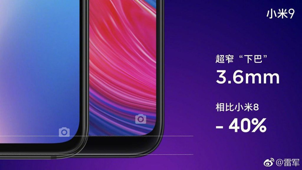 thiết kế Xiaomi Mi 9