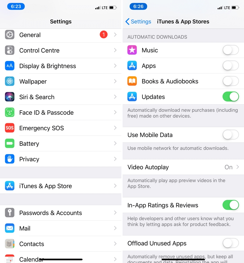 ứng dụng tự cập nhật trên iPhone ứng dụng tự cập nhật trên iPhone