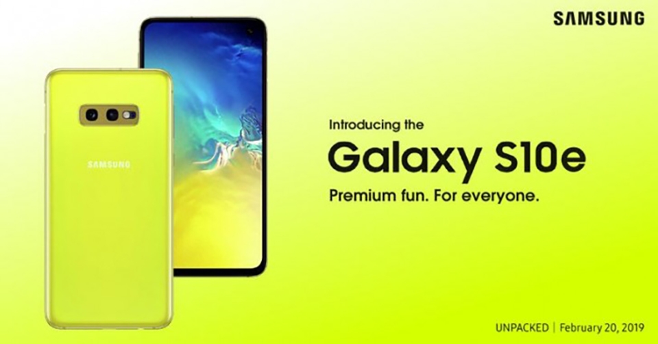 Poster Galaxy S10e Poster Galaxy S10e