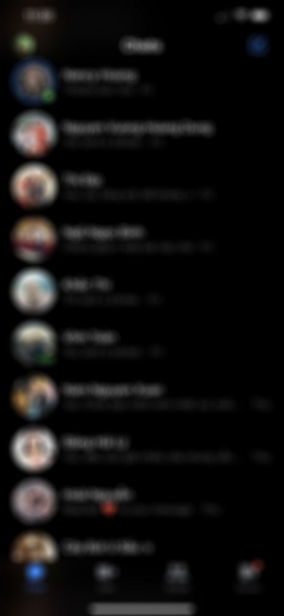 Facebook Messenger iPhone