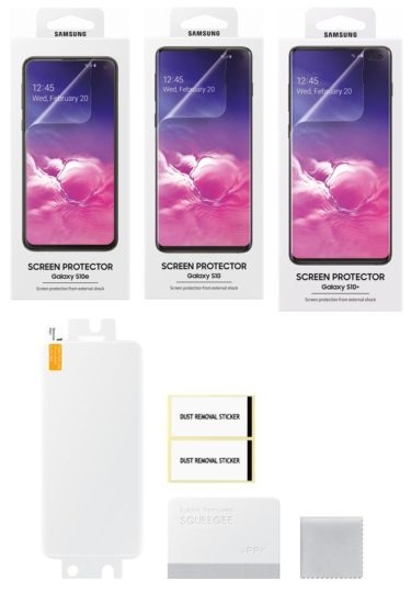 Lộ diện miếng dán cho Galaxy S10 do Samsung sản xuất