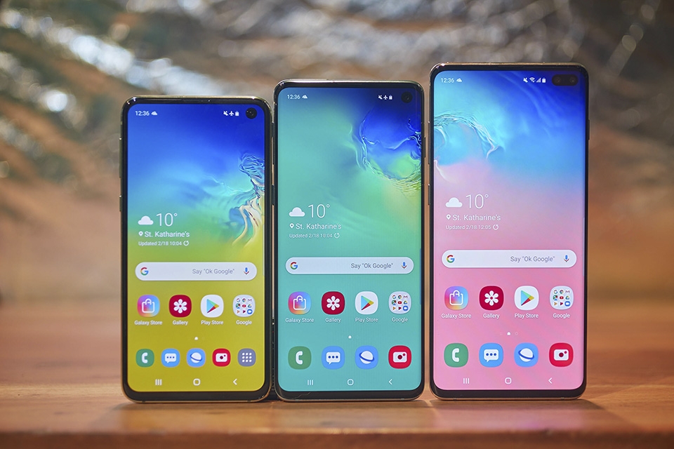 bộ ba Galaxy s10