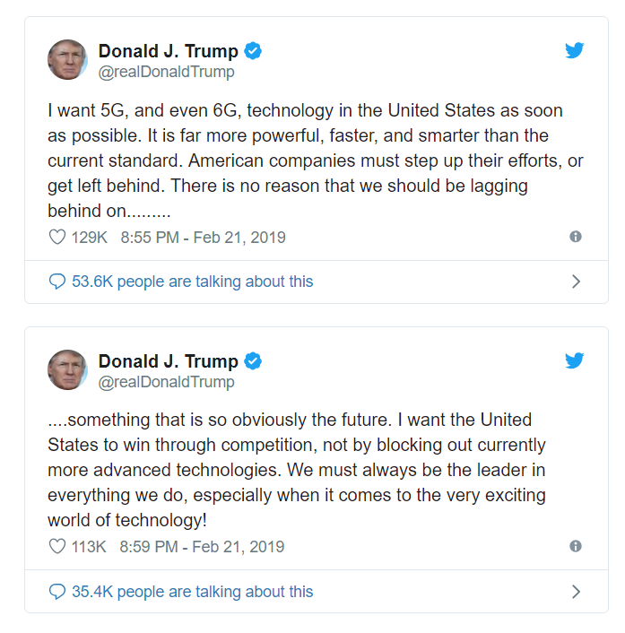 5G chưa phổ biến, Donald Trump đã muốn phát triển 6G 2