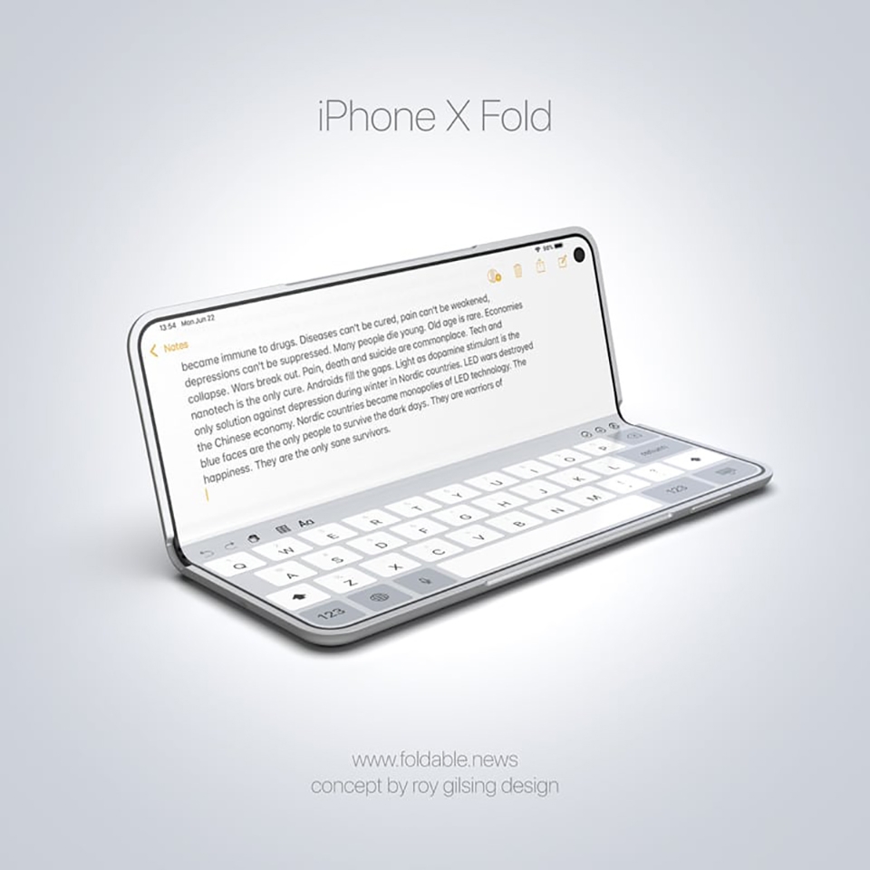 Concept iPhone X Fold (ảnh 2)