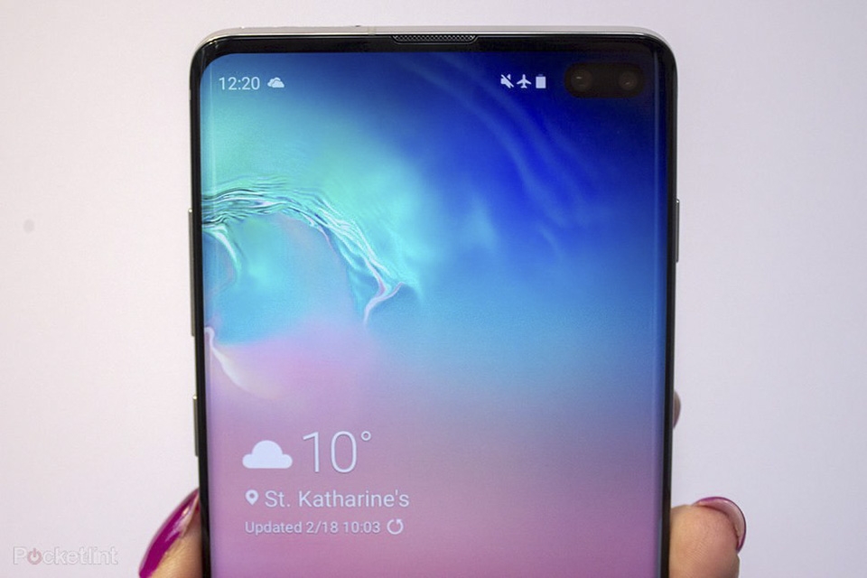 Mặt trước Galaxy S10+ Mặt trước Galaxy S10+
