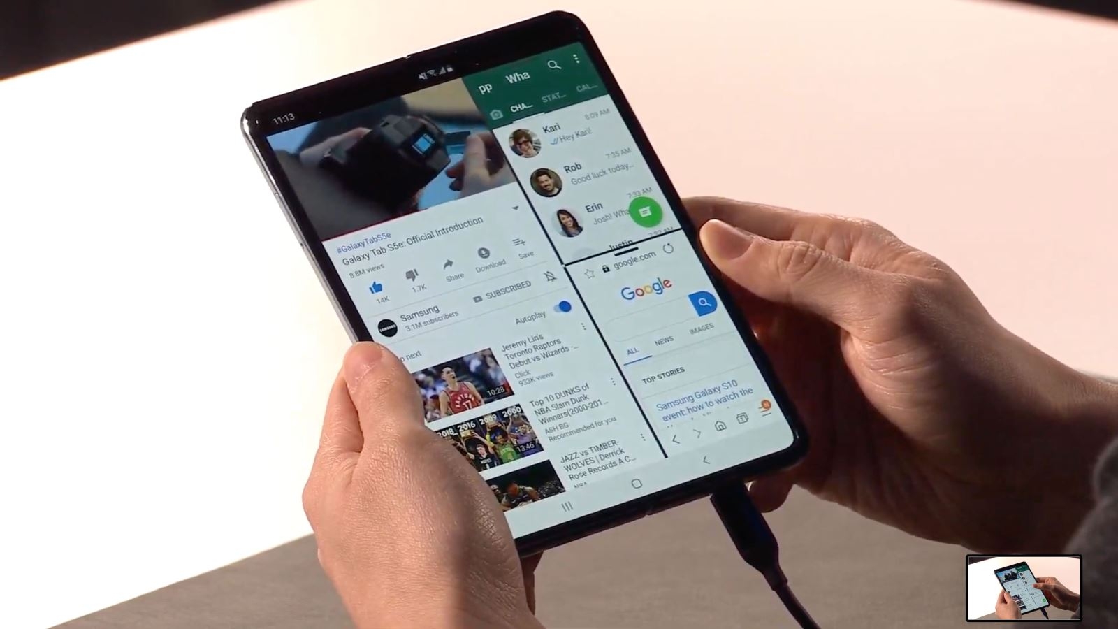 Samsung Galaxy Fold 01 Samsung Galaxy Fold 01
