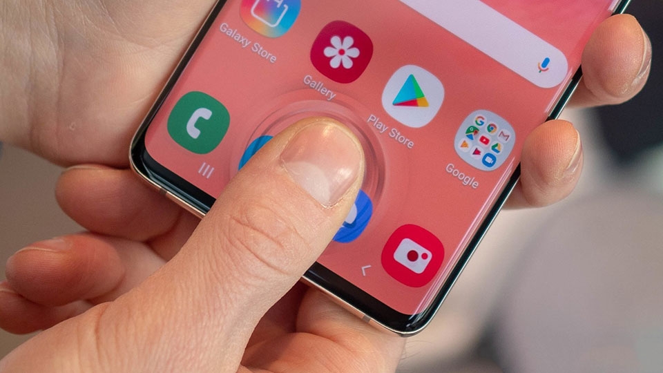 Tìm hiểu cách trình đọc vân tay trên Galaxy S10 hoạt động