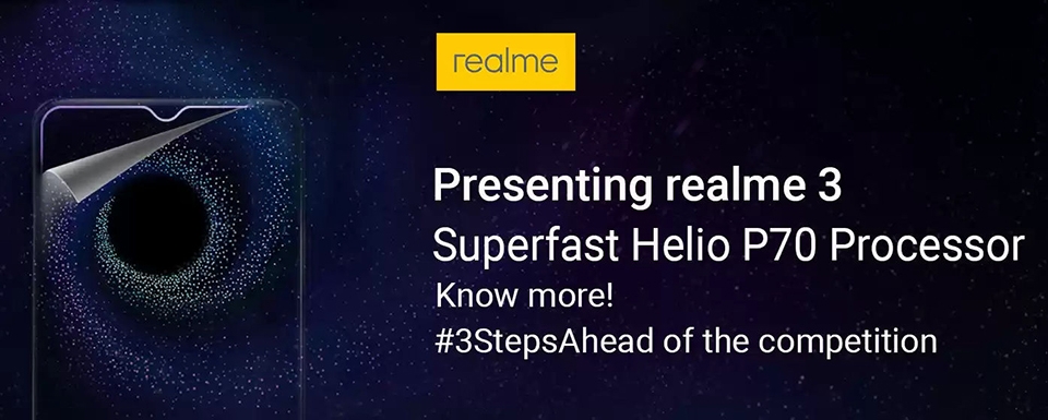 Teaser Realme 3 (ảnh 1) Teaser Realme 3 (ảnh 1)