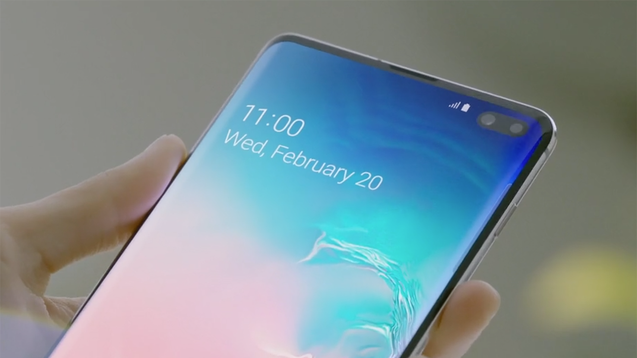 Samsung sẽ trang bị sẵn miếng dán bảo màn hình cho Galaxy S10