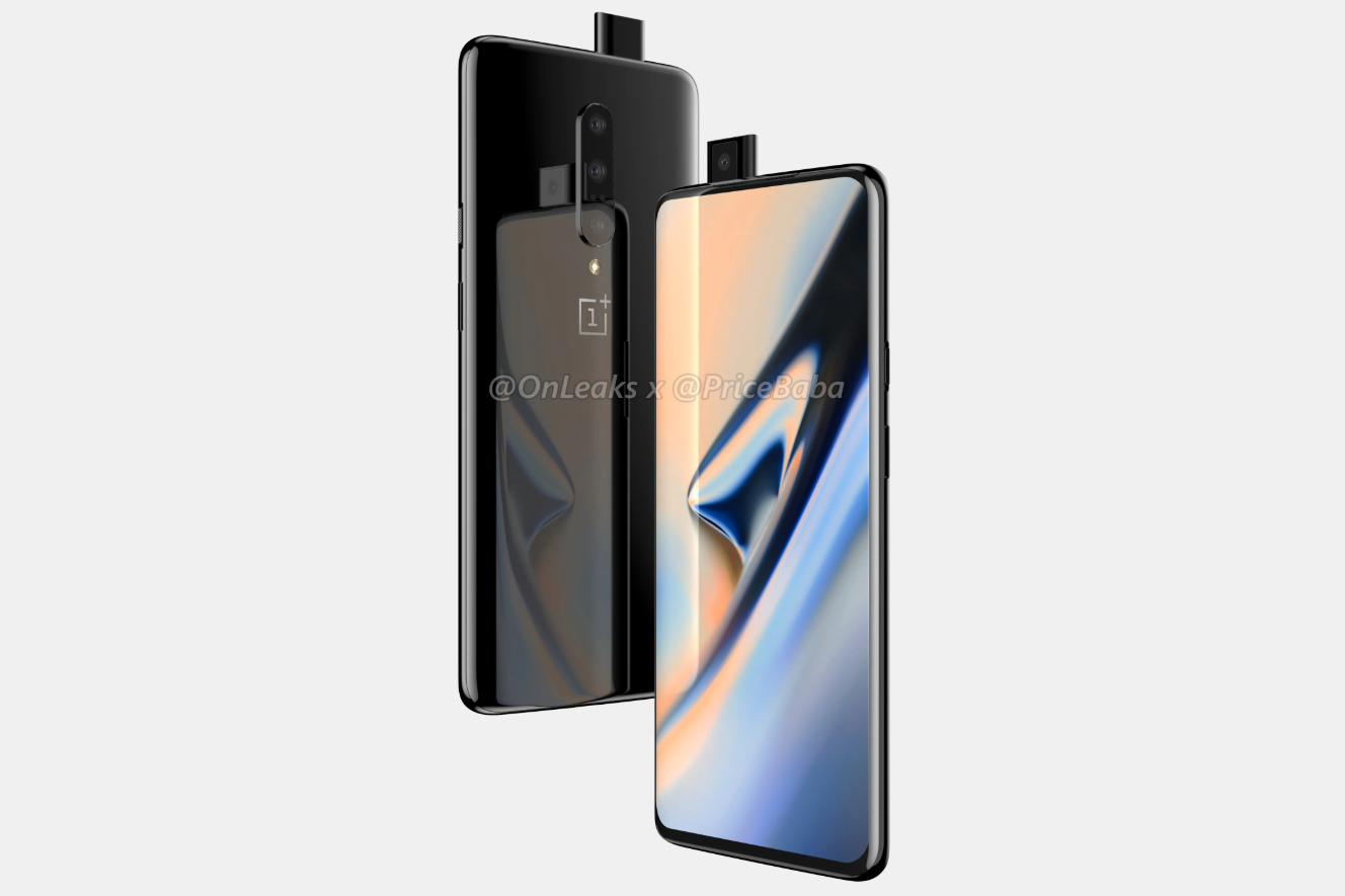 Ảnh render OnePlus 7