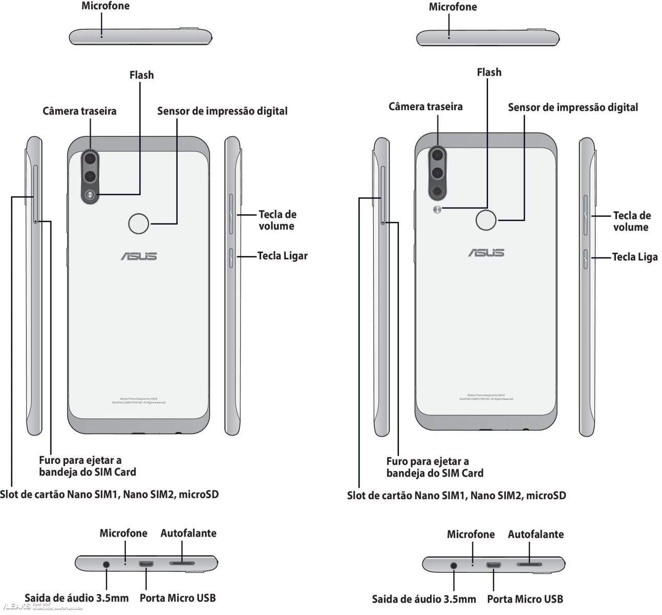 Zenfone Max Plus (M2) và Zenfone Max Shot rò rỉ hình ảnh thực tế