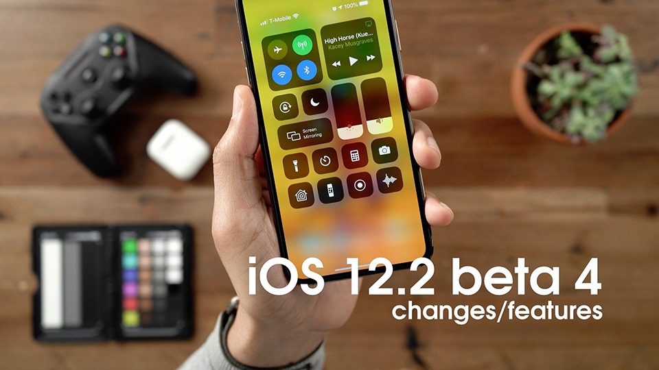 Những tính năng mới trên iOS 12.2 beta 4