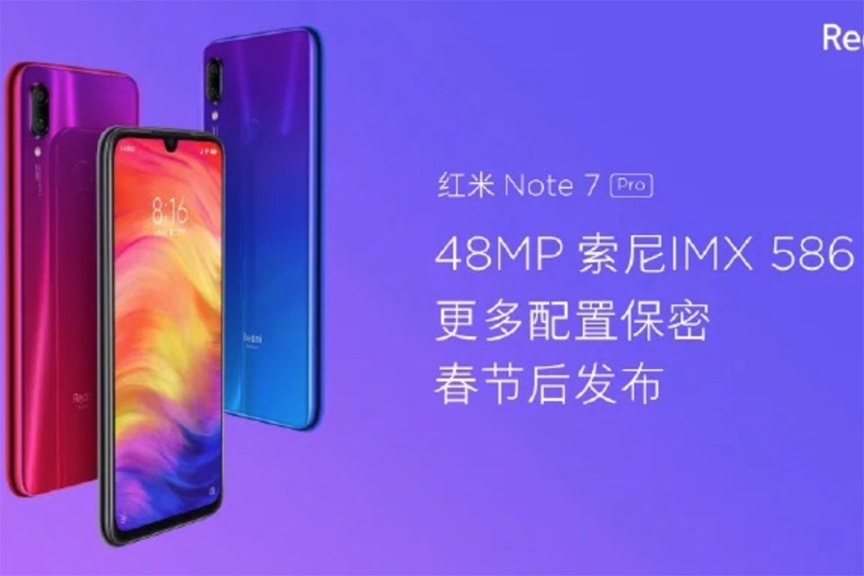 Cảm biến máy ảnh trên Redmi Note 7 Pro