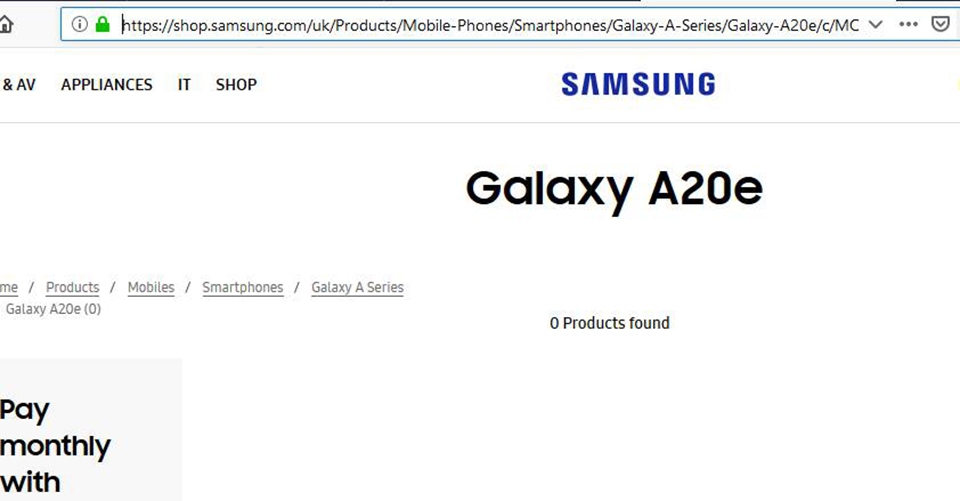 Galaxy A20