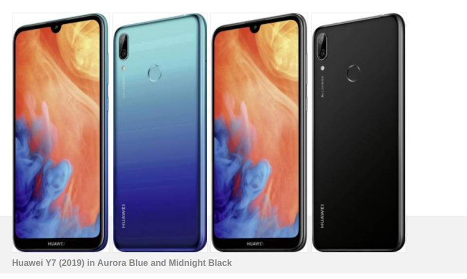 Huawei Y7 (2019) ra mắt (ảnh 3)